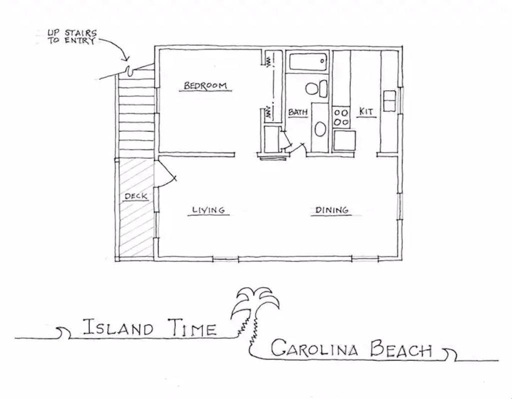 卡罗来纳比奇Island Time别墅 外观 照片